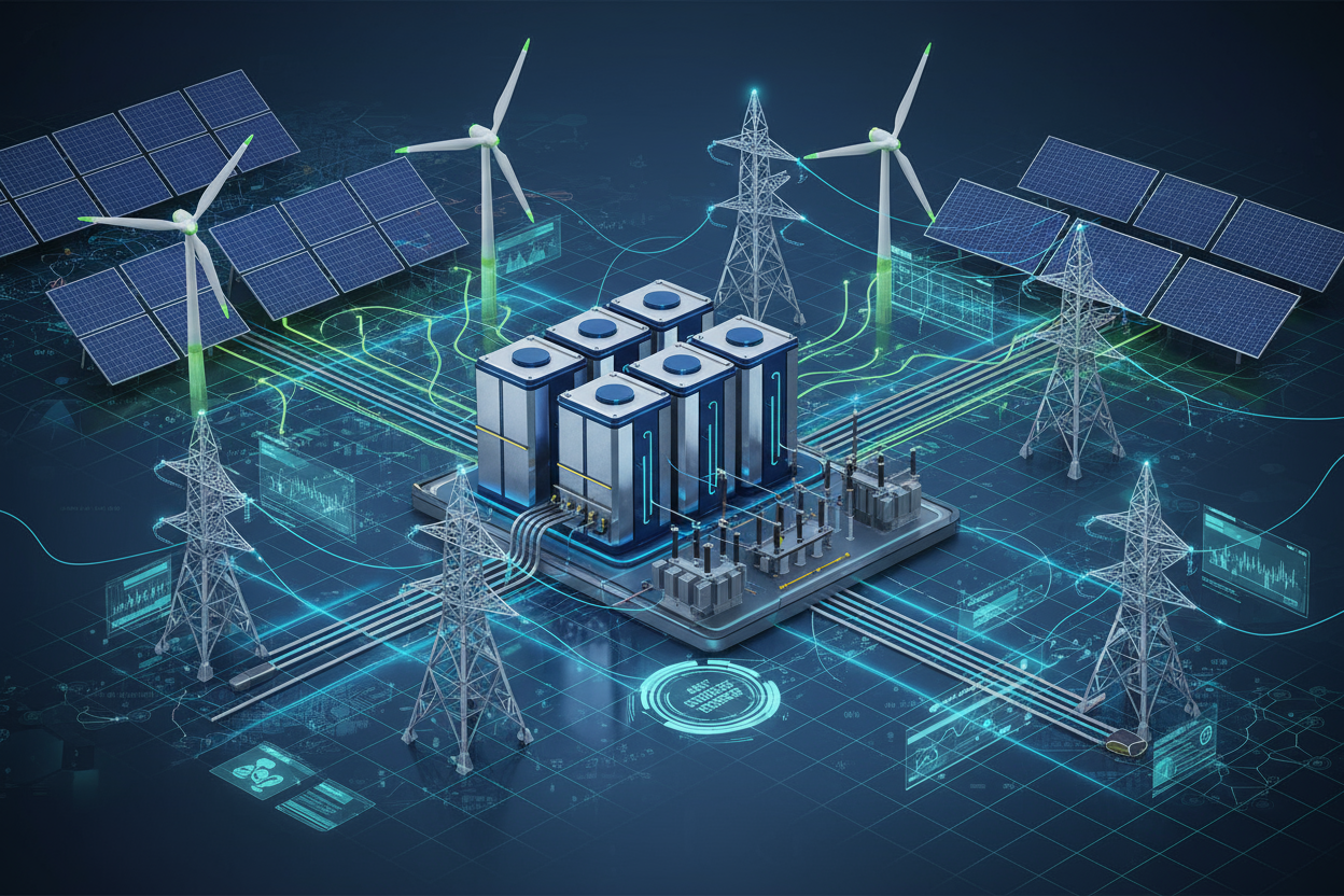 Powering Grid Modernization: The Critical Role of BESS – STEC Battery