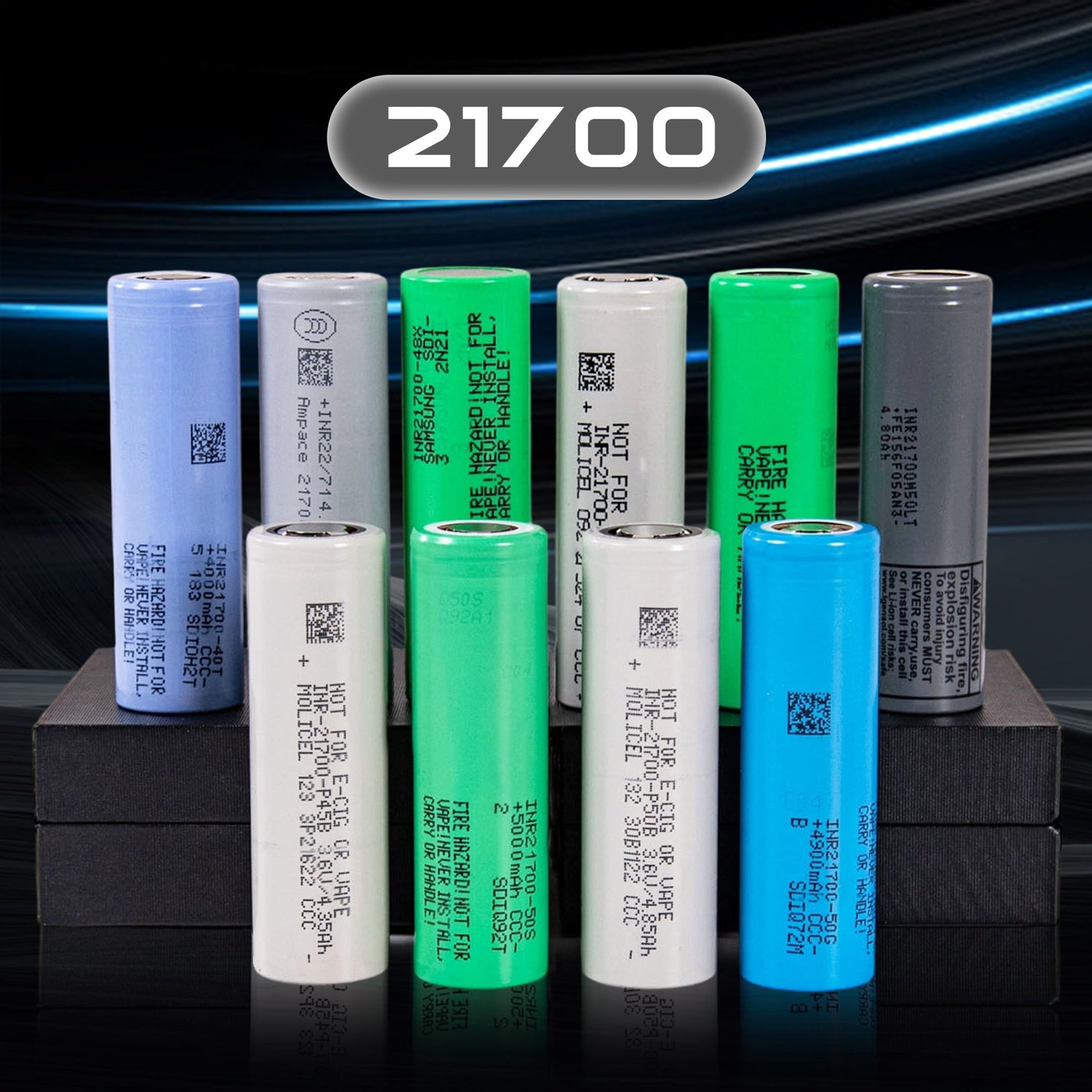 Authentic 21700 Battery Cells