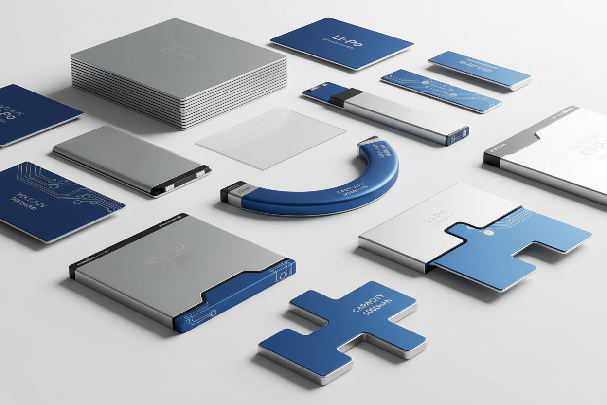 Designed for flexibility and precision, our lithium polymer (Li-Po) batteries provide lightweight, thin-profile energy solutions. Each pack can be customized in shape, voltage, and capacity to fit your exact product needs.