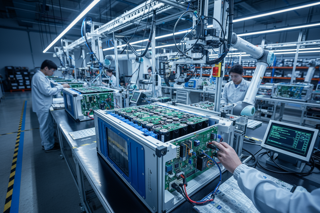 We design and assemble battery packs with precise BMS integration, housing design, and safety testing, ensuring compatibility and long-term stability for industrial use.